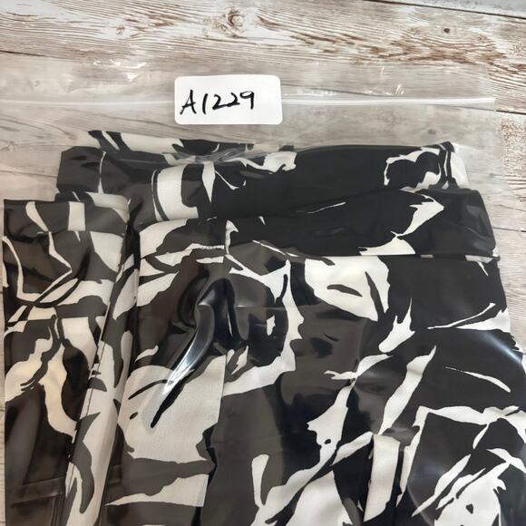 Ralph Lauren LRL Wide Leg Pant Womens 16 Floral Boho Artsy Preppy Flowy Pockets - Picture 11 of 11